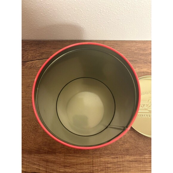 Trail's End Gourmet Popcorn Metal Tin Can Statue Of Liberty July 4th Vintage - Picture 10 of 11